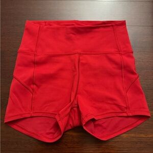 Lululemon Wunder Train High Rise Shorts